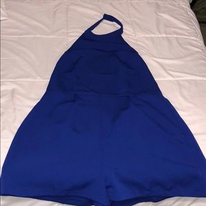 Royal blue romper!